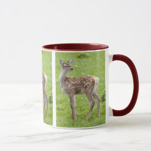 Rotwildhirsch-Kalbtasse Tasse