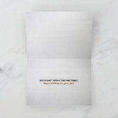 Rotwildjäger im Holz mit Zeichen Karte (Innenseite)