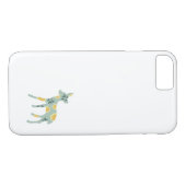 Rotwildkitz-Tier-Volkskunst-Naturmuster Case-Mate iPhone Hülle (Rückseite (Horizontal))