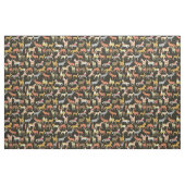 Rotwildpferdikat Party Stoff (Yard (91,4 cm))