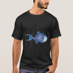 Rotzahn-Drückerfisch-Odonus niger T-Shirt
