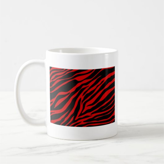 Rotzebra Kaffeetasse (Links)