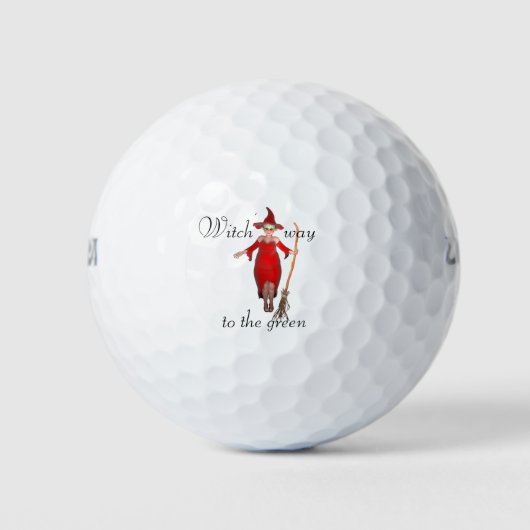 Rotzeitgolfball Golfball (Vorderseite)