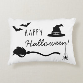 Rotzhut und Broom mit Spinne und Fledermaus Dekokissen