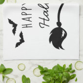 Rotzhut und Broom mit Spinne und Fledermaus Geschirrtuch (Gefaltet)