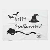 Rotzhut und Broom mit Spinne und Fledermaus Geschirrtuch (Horizontal)