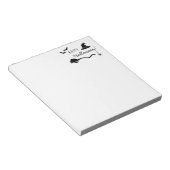 Rotzhut und Broom mit Spinne und Fledermaus Notizblock (angewinkelt)