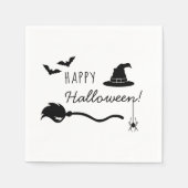 Rotzhut und Broom mit Spinne und Fledermaus Serviette (Vorderseite)