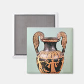 Rotziegelkrater Magnet (Vorderseite/Rückseite)