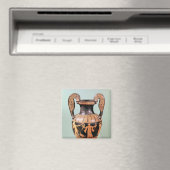 Rotziegelkrater Magnet (In Situ (Geschirrspüler))