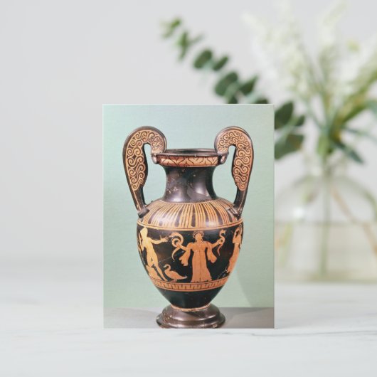 Rotziegelkrater Postkarte (Stehend Vorderseite)