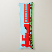 Rotzug Seitenschläferkissen (Vorderseite Vertikal)