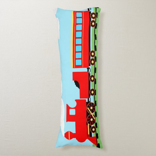 Rotzug Seitenschläferkissen (Vorderseite Vertikal)