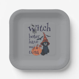 Rotzunge besser meinen Thunfisch haben Pappteller