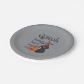 Rotzunge besser meinen Thunfisch haben Pappteller (Schrägansicht)