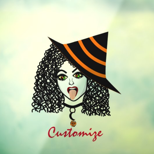 Rotzunge Fensteraufkleber (Blatt 3)