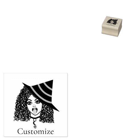 Rotzunge Gummistempel (Stempel)