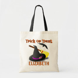 Rotzunge Individuelle Name Trick oder Treat Bag Tragetasche