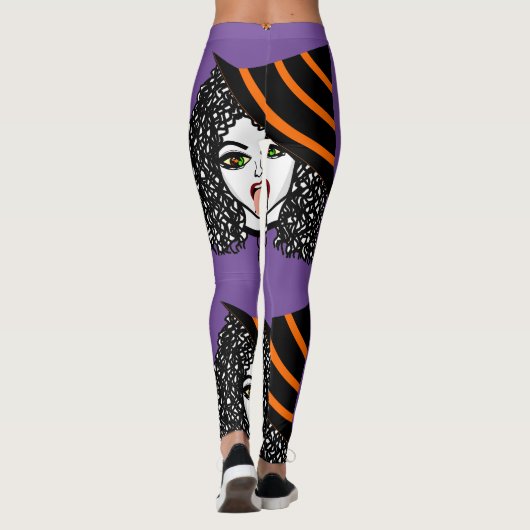 Rotzunge Leggings (Rückseite)