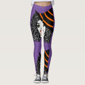 Rotzunge Leggings (Vorderseite)