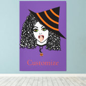 Rotzunge Leinwanddruck (Insitu (Holzboden))