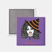 Rotzunge Magnet (Vorderseite/Rückseite)