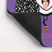 Rotzunge Mousepad (Ecke)