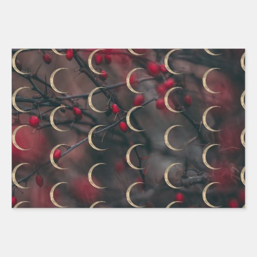 Rotzunge-Papier für Triple Moon Geschenkpapier Set (Vorderseite 2)