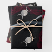 Rotzunge-Papier für Triple Moon Geschenkpapier Set (Beispiel)