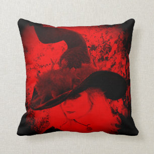 Rotzunge Pillow Pagan Wiccan Cushion Kissen