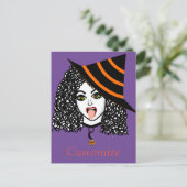 Rotzunge Postkarte (Stehend Vorderseite)