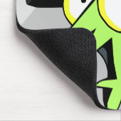 Rotzunge Reflektionsmuskeln Mousepad (Ecke)