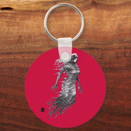 Rotzunge Schlüsselanhänger (Vorderseite)