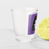 Rotzunge Schnapsglas (Links)