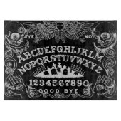 Rotzunge Schwarz Schneidebrett (Vorderseite)