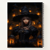 Rotzunge umgeben von Kürbisgefühlsmeistern Notizblock (Rückseite)