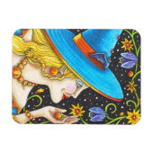 Rotzunge und Bastgewächse Halloween Portrait Magne Magnet (Horizontal)