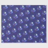 Rotzunge - Wicca Halloween 1 Geschenkpapier (Flach)