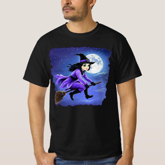 Rotzunge - Wicca Halloween 1 T-Shirt (Vorderseite)