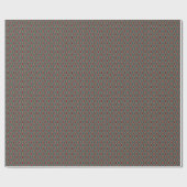 Rotzyanskopper Azulejos Tile Pattern Elegance Geschenkpapier (Flach)