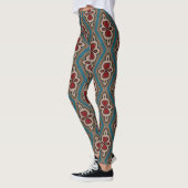 Rotzyanskopper Azulejos Tile Pattern Elegance Leggings (Links)