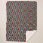 Rotzyanskopper Azulejos Tile Pattern Elegance Sherpadecke (Vorderseite)