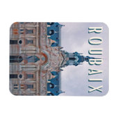 Roubaix Foto Vintage Magnet (Horizontal)
