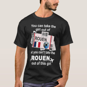 Rouen Boarding Pass Rouen Girl Rouen T-Shirt