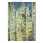 Rouen Cathedral West Facade Sunlight, Claude Monet (Vorne)