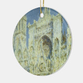 Rouen Cathedral West Facade Sunlight, Claude Monet Keramikornament (Links)