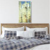 Rouen Cathedral West Facade Sunlight, Claude Monet Leinwanddruck (Insitu (Schlafzimmer))