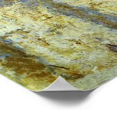 Rouen Cathedral West Facade Sunlight, Claude Monet Poster (Ecke)