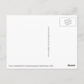 Rouen Cathedral Westfassade Postkarte (Rückseite)