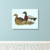 Rouen Ducks Leinwanddruck (Insitu (Holzboden))